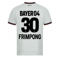 Fotbalové Dres Bayer Leverkusen Jeremie Frimpong #30 Venkovní 2023-24 Krátký Rukáv